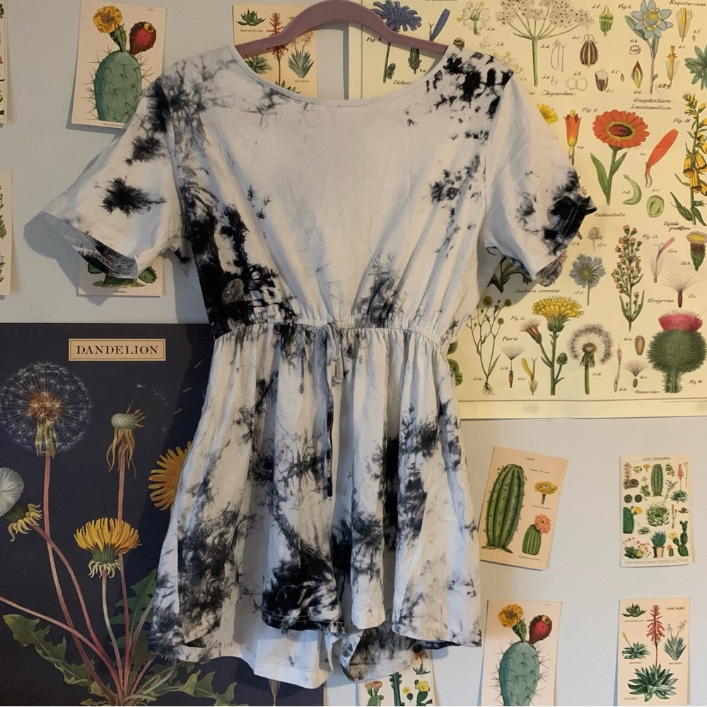 Tie dye romper